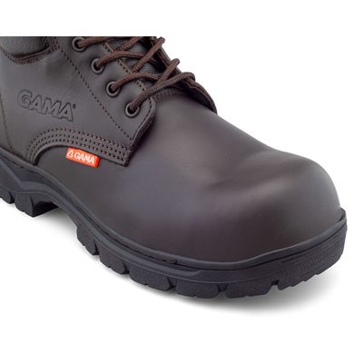 Bota 20 Flor entera Café Suela Tropa Hule