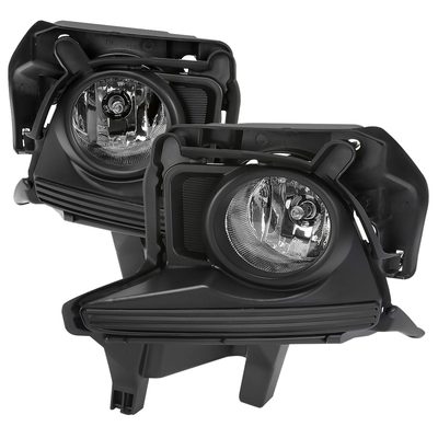 2014-2016 Toyota Highlander H16 Fog Lights Kit Chrome Housing/Clear Lens