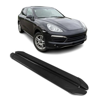 2011-2018 Porsche Cayenne Running Boards Side Steps Black