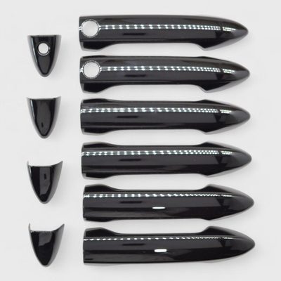 2017-2025 Honda Ridgeline Door Handle Cover Gloss Black 10Pcs ABS Plastic