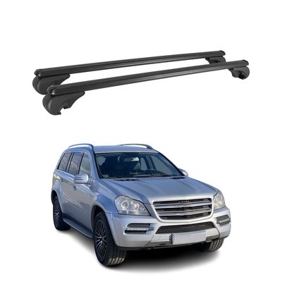 2007-2012 Mercedes GL Class X164 Roof Rack Cross Bars Black