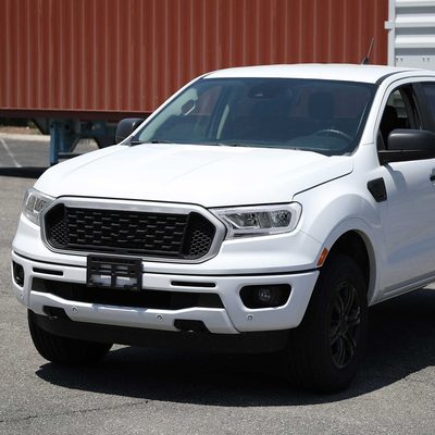 For Ford Ranger XL XLT 2019-2023 Factory Style Headlights LED Bar Turn Signal Chrome Housing Clear Lens