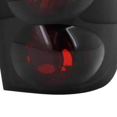 1995-1997 Ford Explorer Tail Lights Glossy Black Housing/Smoke Lens