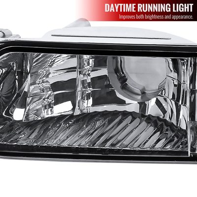 1999-2006 GMC Sierra/Yukon/Yukon XL Factory Crystal Headlights Bumper Lights