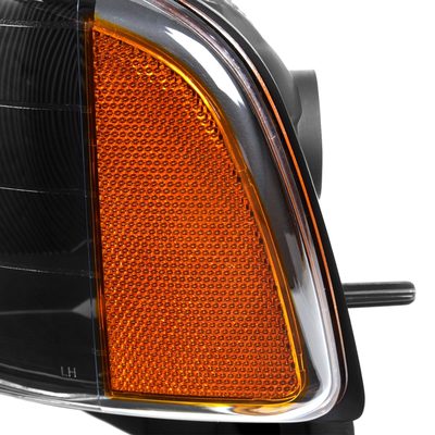 1999-2001 Dodge RAM 1500 Sport Factory Headlights & Corner Lights Black/Clear