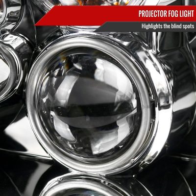 1999-2006 VW Golf Mk4 GTI/R32 Cabrio Dual Halo Projector Headlights Chrome