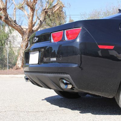 2010-2015 Chevy Camaro 3.6L V6 S.Steel Dual Catback Exhaust System Burnt Tip