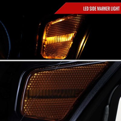 For Lexus IS250 IS350 2014-2016 Full LED Project healight Black Houing Smoked lens