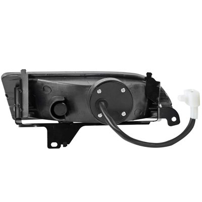 1997-2001 Honda Prelude H3 Fog Lights Kit Chrome Housing/Yellow Lens