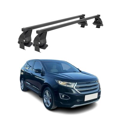 2015-2024 Ford Edge Roof Rack Cross Bars Black