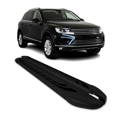 2003-2010 Porsche Cayenne Running Boards Side Steps Black
