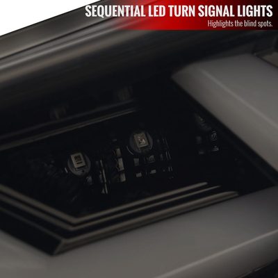 2013-2016 Scion FRS/ Subaru BRZ Lambo LED Tail Lights Glossy Black/Smoke Lens