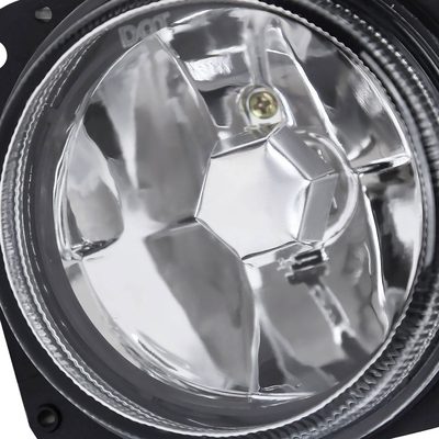 2003-2005 Mazda 6 Sedan H3 Halo Ring Fog Lights Kit Chrome/Clear Lens