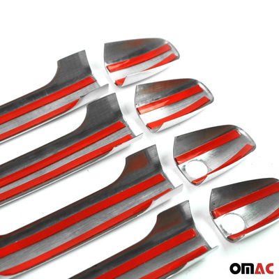 Car Door Handle Cover for Mercedes Sprinter W907 2019-2026 S.Steel Chome 8 Pcs