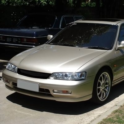 1994-1997 Honda Accord TR Style Black ABS Mesh Grille