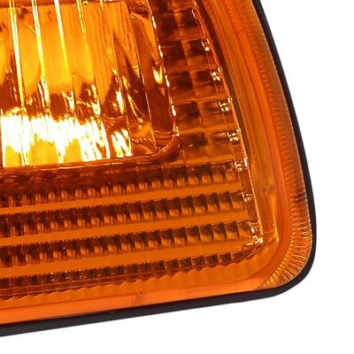 1990-1991 Honda Civic 2/3DR Corner Lights Chrome Housing/Amber Lens
