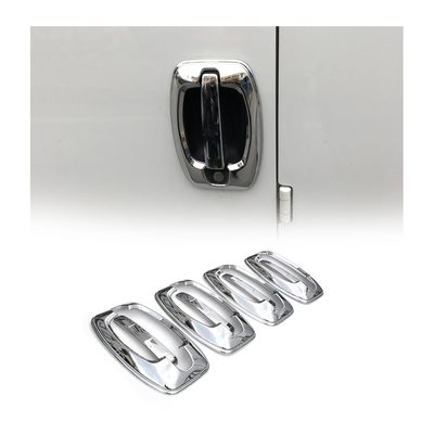 2014-2022 RAM ProMaster Car Door Handle Cover Protector Silver Chrome 8 Pcs