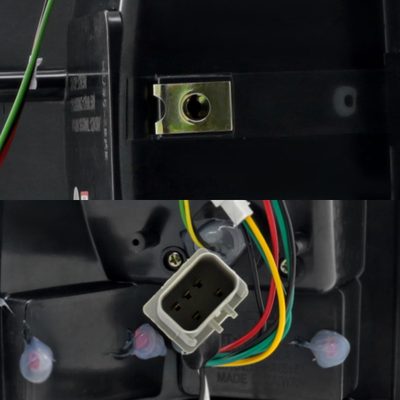 2002-2006 Dodge RAM LED Tail Lights Chrome Housing/Smoke Lens