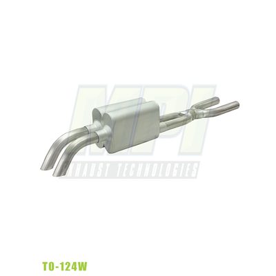 Toyota Tundra, 2007-2013, 5.7L - MPI Bullnose Exhaust Series