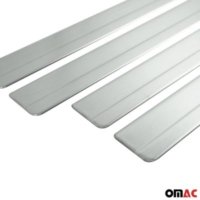 2010-2020 VW Amarok Door Sill Scuff Plate Scratch Protector Gloss 4 Pcs