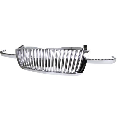 2003-2006 Chevy Silverado/Avalanche Chrome ABS Conversion Vertical Grille