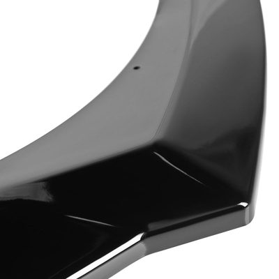 2021-2022 Hyundai Elantra Glossy Black 3Pcs Front Bumper Lip Splitter Kit