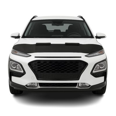 2018-2023 Hyundai Kona Car Bonnet Mask Hood Bra Black 1 Pc