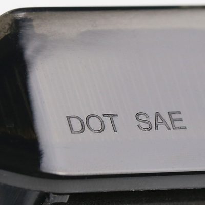 2015-2017 Ford Mustang Front Grille LED Driving Lights - 6PC Black/Smoke Lens