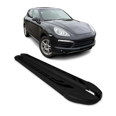 2011-2018 Porsche Cayenne Running Boards Side Steps Black