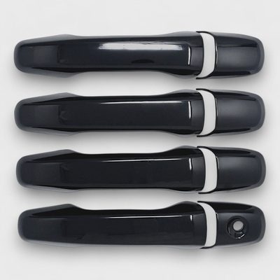 2011-2019 Ford Explorer Door Handle Cover Gloss Black 8Pcs ABS Plastic