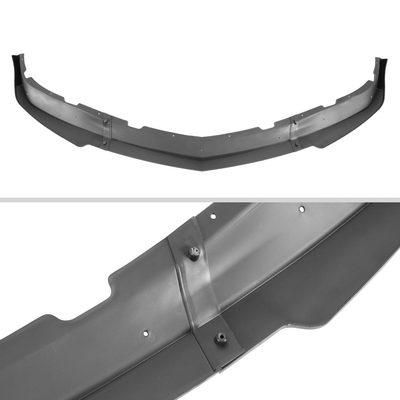 2011-2014 Dodge Charger Glossy Black 3Pcs Front Bumper Lip Splitter Kit