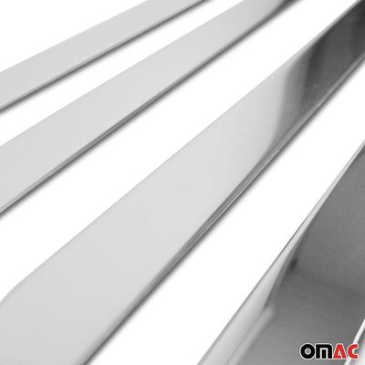2018-2023 Subaru Crosstrek Side Door Molding Trim Skirt Garnish Stainless Steel Gloss 4Pcs