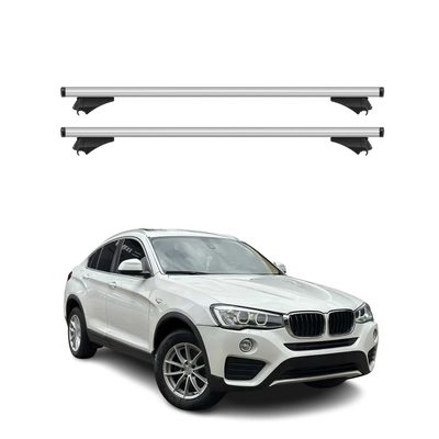 2015-2018 BMW X4 F26 Roof Rack Cross Bars Silver