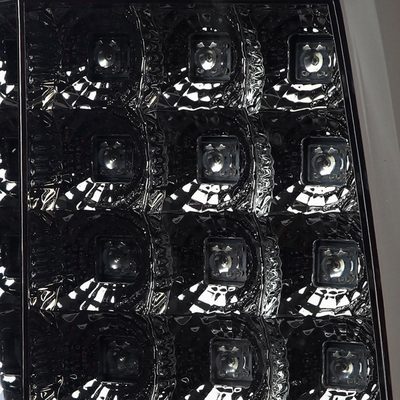 1999-2002 Chevy Silverado/ 1999-2006 GMC Sierra LED Tail Lights G2 Chrome/Smoke