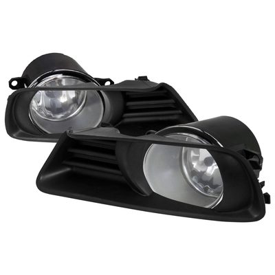2007-2009 Toyota Camry H11 Fog Lights Kit Chrome Housing/Clear Lens