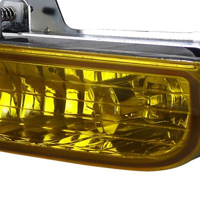 1997-2001 Honda Prelude H3C Fog Lights Kit Chrome Housing/Yellow Lens