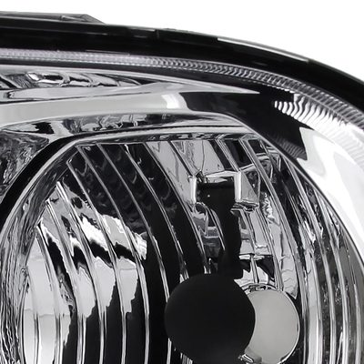 2005-2009 Ford Mustang Factory Style Headlights Chrome Housing/Clear Lens