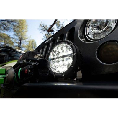 Par de Faros Redondos Rigid 360 Series RGB de 6" con tipo de haz Spot
