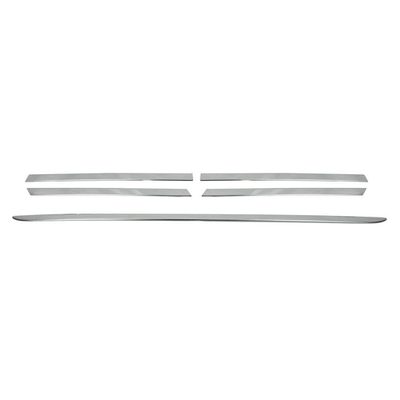 2003-2006 Dodge Sprinter Front Bumper Grill Trim Molding Stainless Steel Silver 5 Pcs