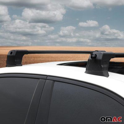 2002-2012 Land Rover Range Rover Vogue L322 HSE Supercharged Roof Rack Cross Bars Black