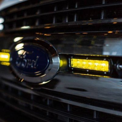 Rigid Industries SR-6" SR-Series Pro Dot/SAE Par De Luces Para Niebla Selectivas Amarillo