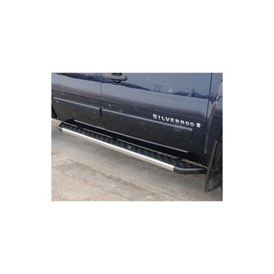 Dee Zee NXt Truck Running Boards - Black Board w/ Chrome Trim DZ16322&DEZ-DZ16337