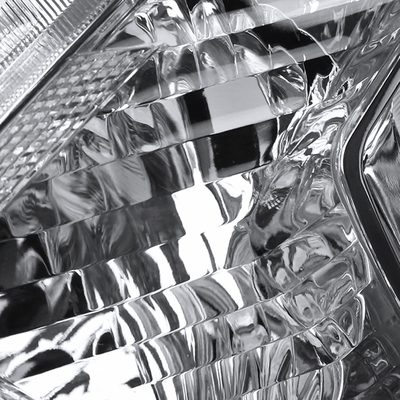 2016-2018 Honda HR-V Crystal Headlights w/ Amber Reflectors Chrome/Clear Lens