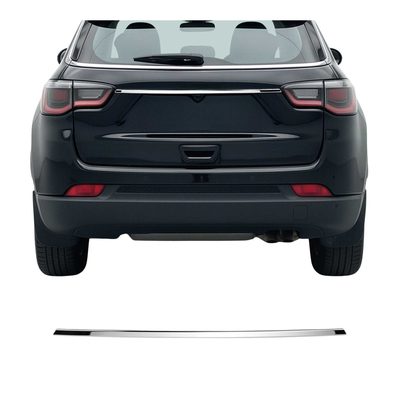 2017-2026 Jeep Compass Rear Trunk Tailgate Door Handle Cover Stainless Steel Silver