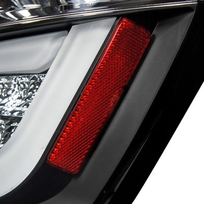 2011-2013 Scion tC LED Tail Lights Matte Black Housing/Clear Lens