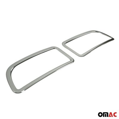 2014-2018 Mercedes Sprinter W906 Rear Reflector Lamp Rim Frame Silver Stainless Steel