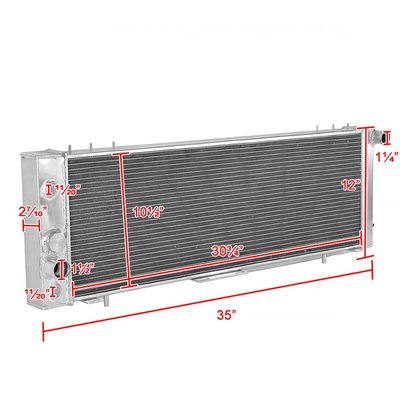 1984-1990 Jeep Cherokee/Wagoneer/Comanche 2.8L V6 3Row Performance Radiator