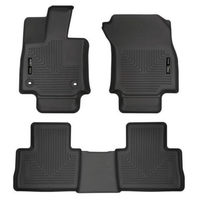 Tapetes Husky Weatherbeater 1ra y 2da Fila color Negro para Rav4 19-25