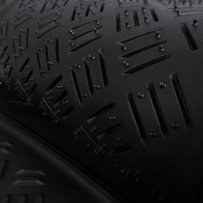 Universal fit Rubber Car Floor Mats Liner All Weather 3Pcs Black