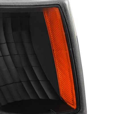 1993-1997 Ford Ranger Factory Corner Parking Turn Signal Lights Matt Black